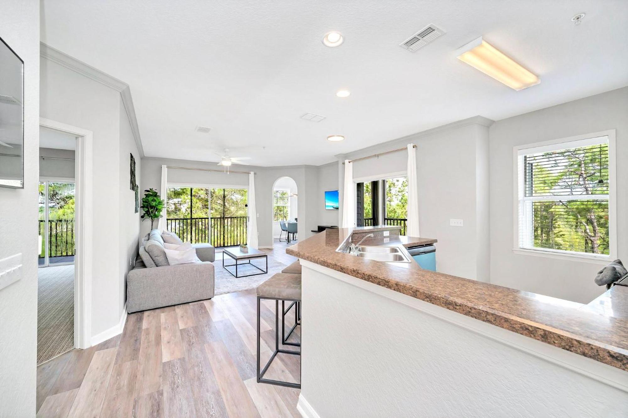 Near Disney - 3Br Condo - Games Pool & Sauna Orlando Exterior photo